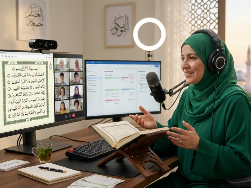 What Is a Female Quran Teacher Online
