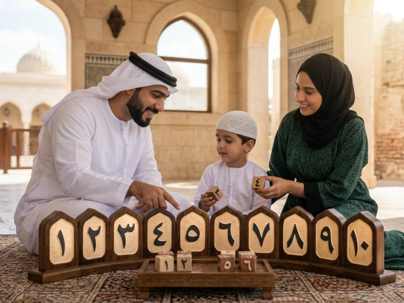 Arabic Numbers 1 to 10 with Pronunciation