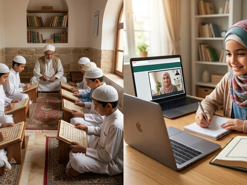 Local Madrasa or an Online Islamic Academy