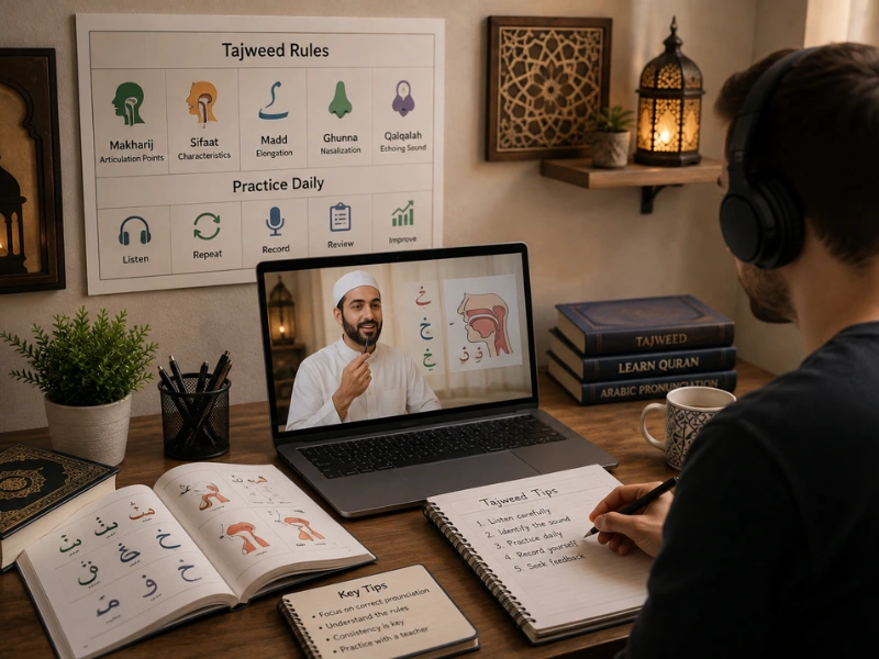 Common Tajweed Mistakes English Speakers Should Avoid