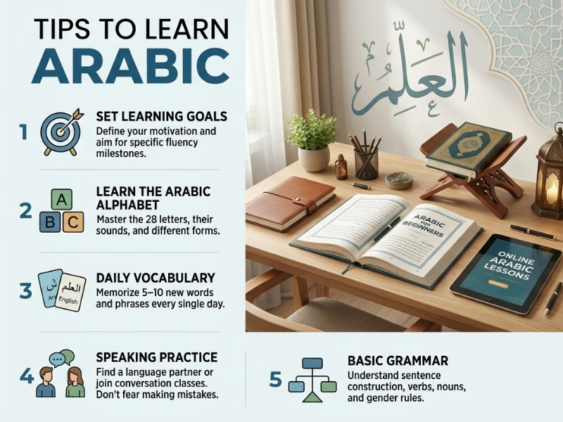 Proven Tips to Learn Arabic Faster