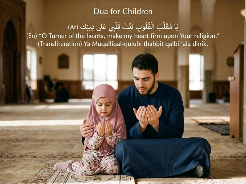 Dua for Children to Stay Firm in Faith
