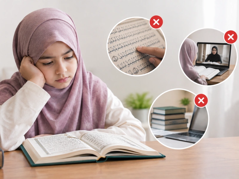 Quran mistakes beginners make