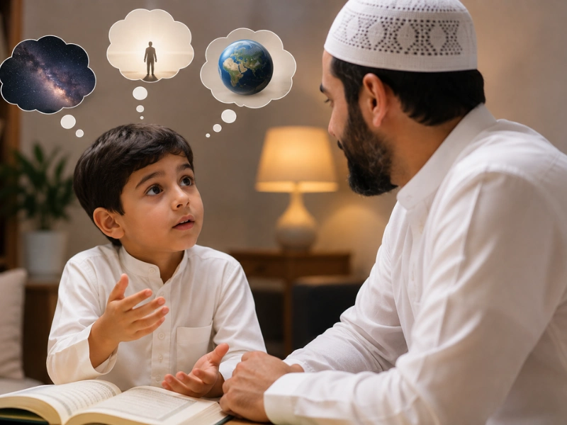 children questions about Allah